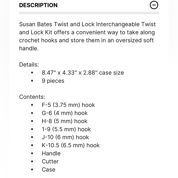 NIB SUSAN BATES TWIST + LOCK, DELUXE SET - Picture 6 of 6